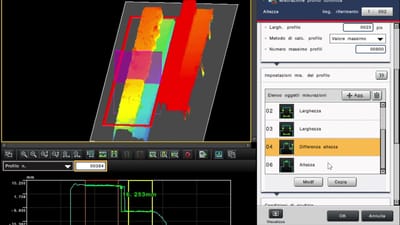 Misura 3D dei pannelli con il software Innova